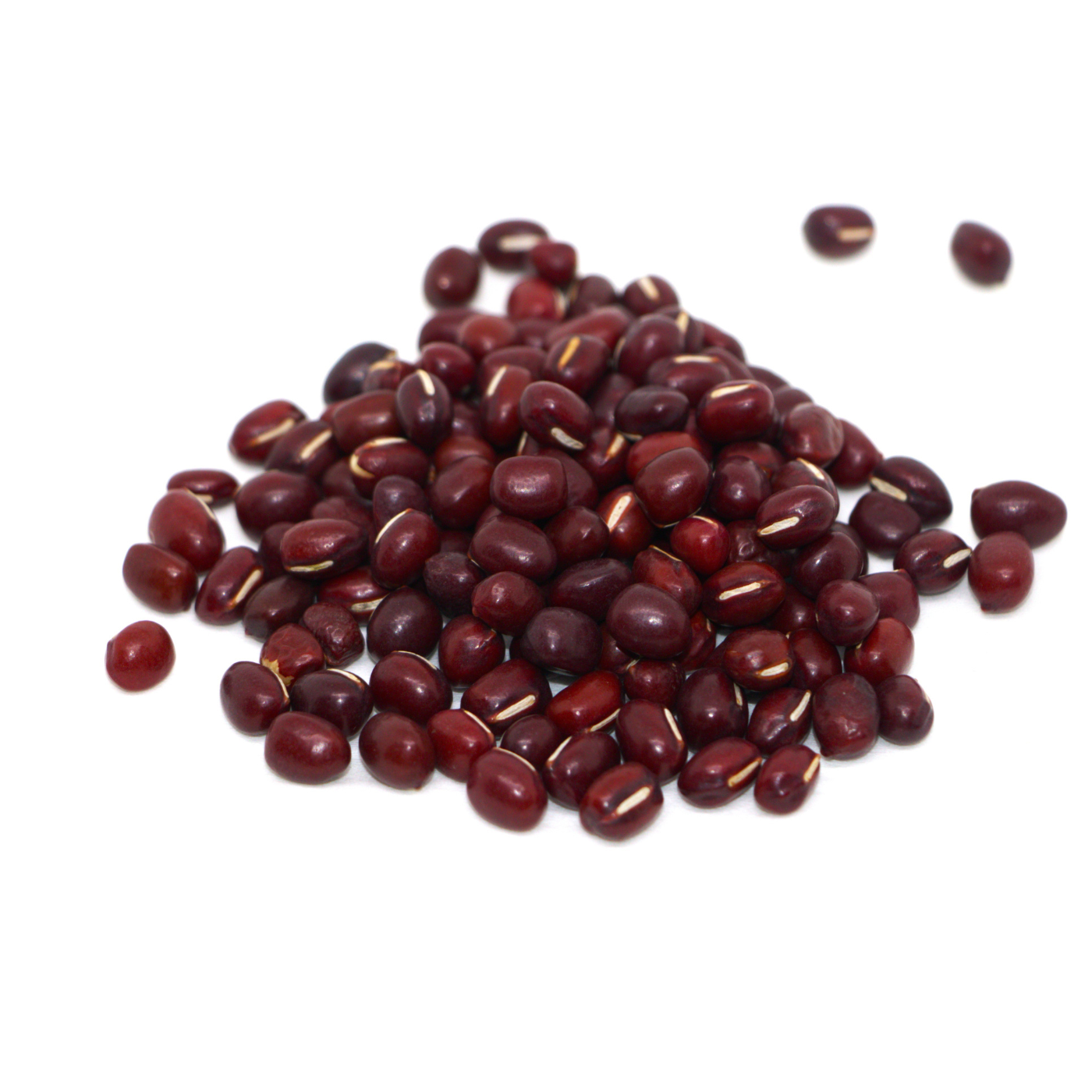 Organic seeds of adzuki bean